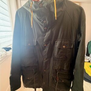 Barbour Cavendish Hooded Waxed Cotton Jacket